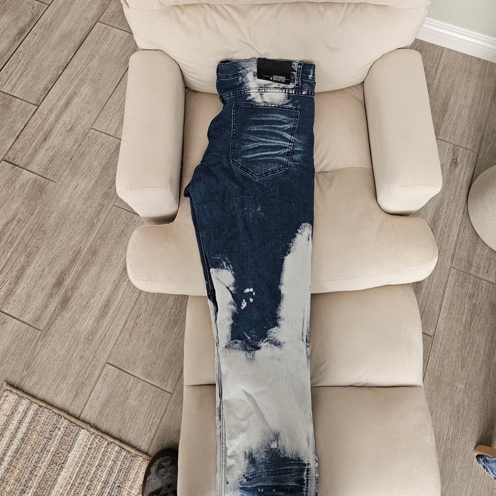 Denim & Rivets Distressed Jeans - Size 38